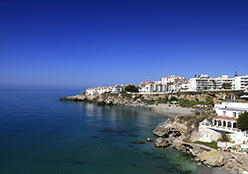 Language Courses in Malaga: Beaches in Nerja