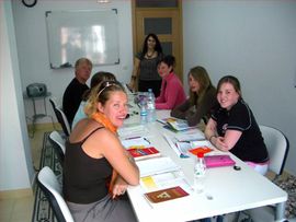 Escuela de Idiomas Nerja - Klassenzimmer