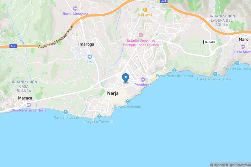 Escuela de Idiomas Nerja - Open Street Map