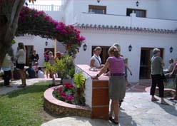 Sprachschule Nerja Innenhof